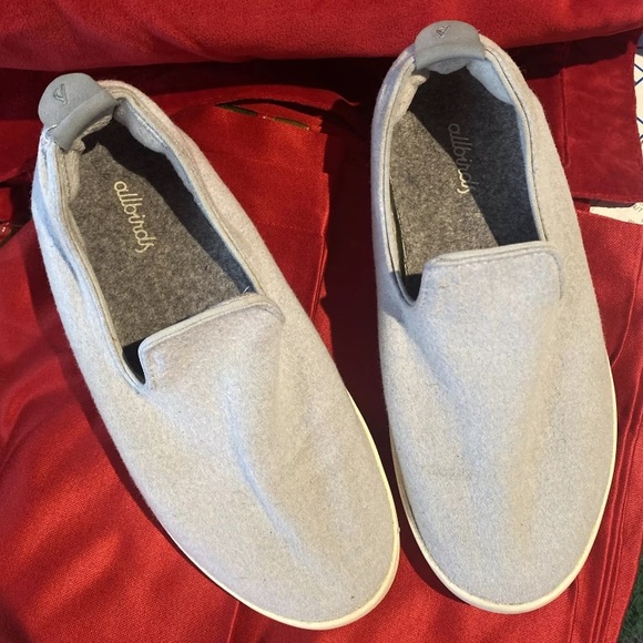 Allbirds Wool Loungers Women’s 6 Light Blue Merino Wool Slip On Shoes - Picture 1 of 9